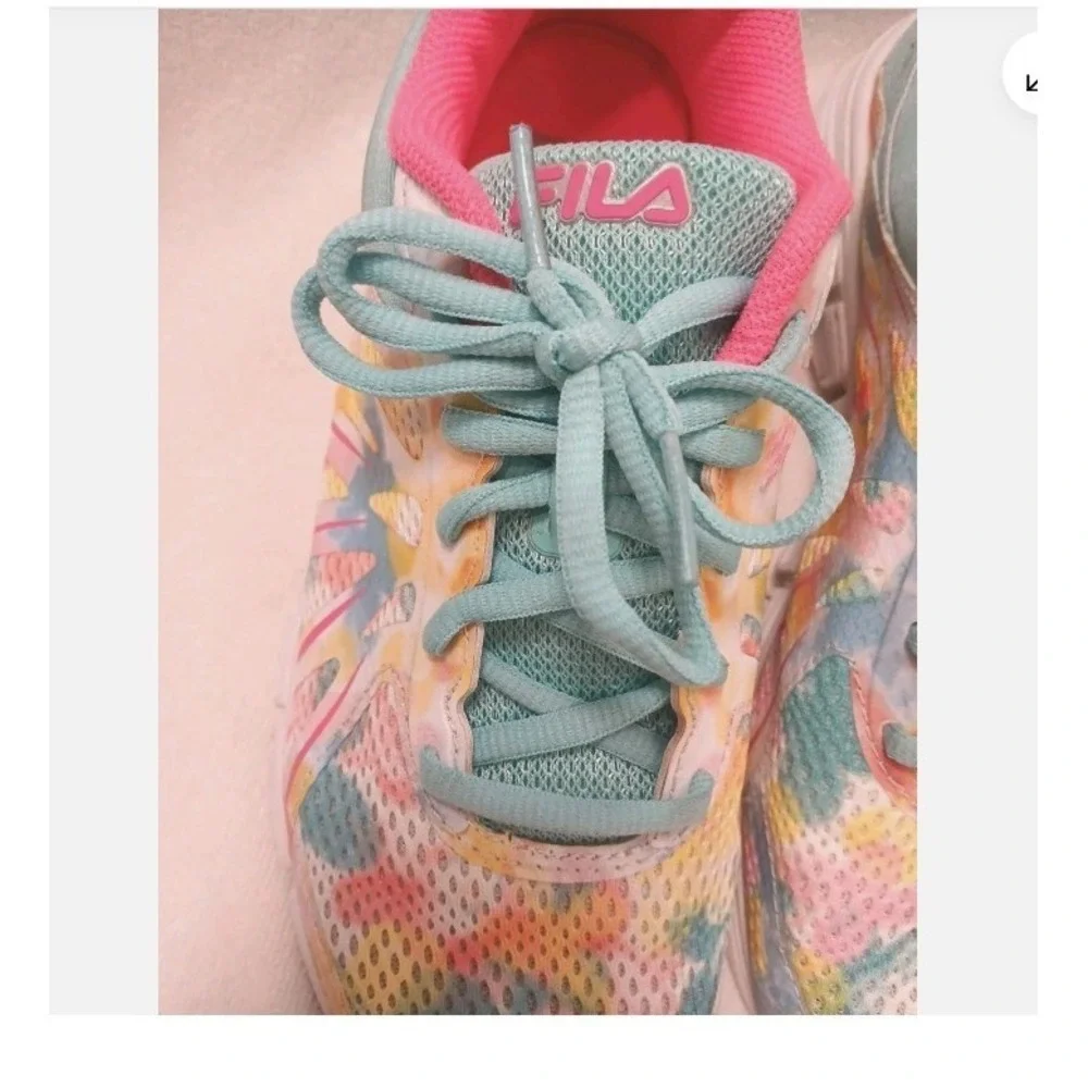 Fila Memory Advance Coolmax Sneakers Womens 9.5 Running Shoes Pastel Pink Colors